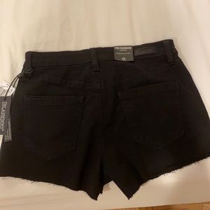Blank NYC black shorts NWT
